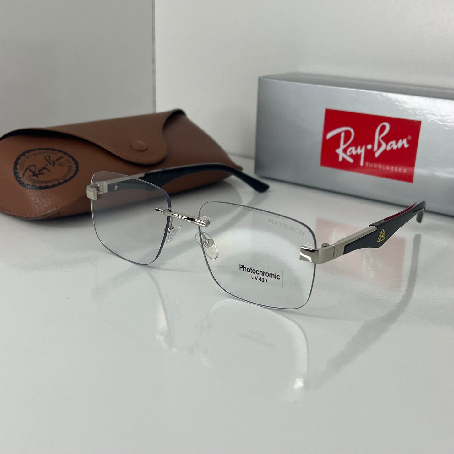 Lunettes Photochromic Noir /Gris