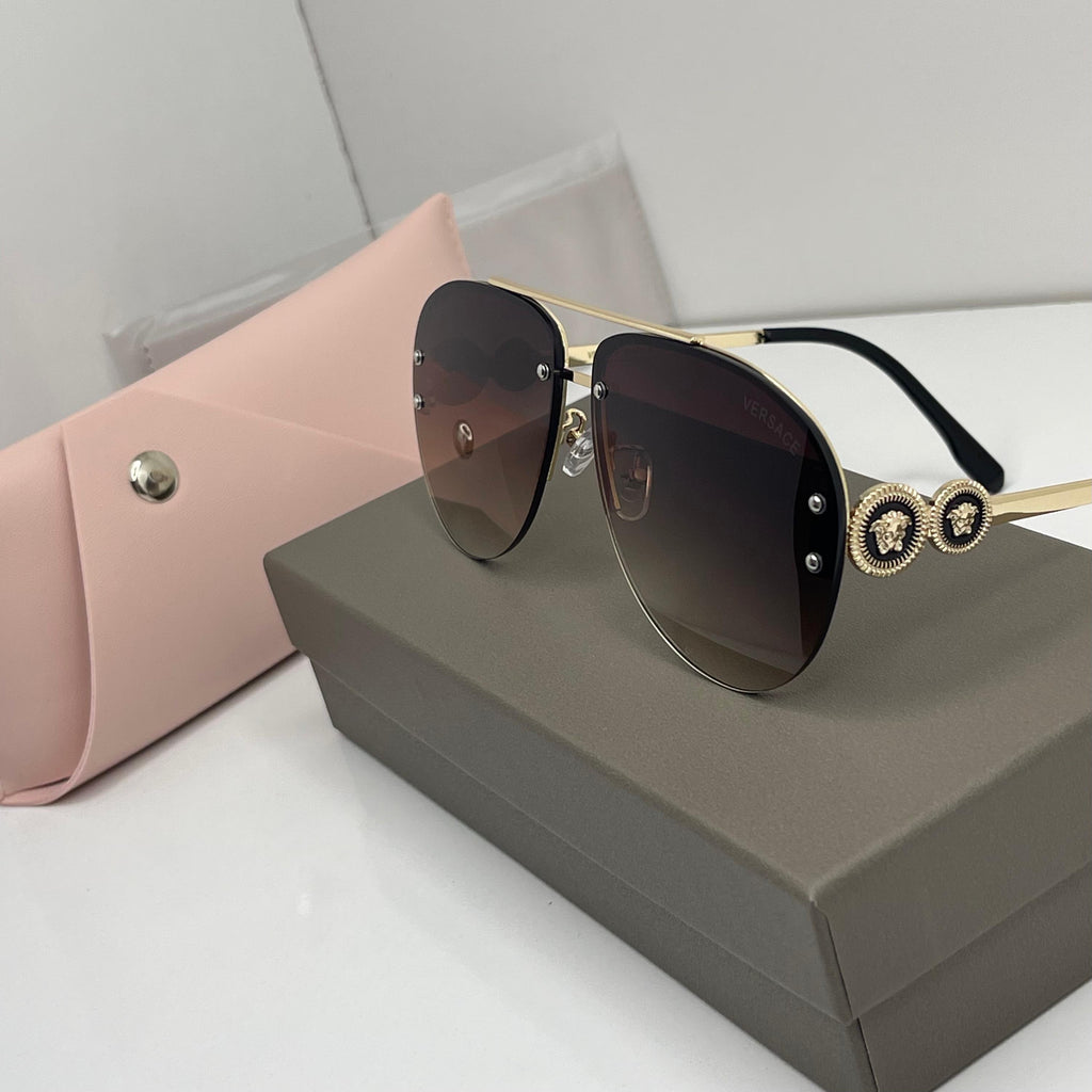 Lunettes Versace Gold Chocolat