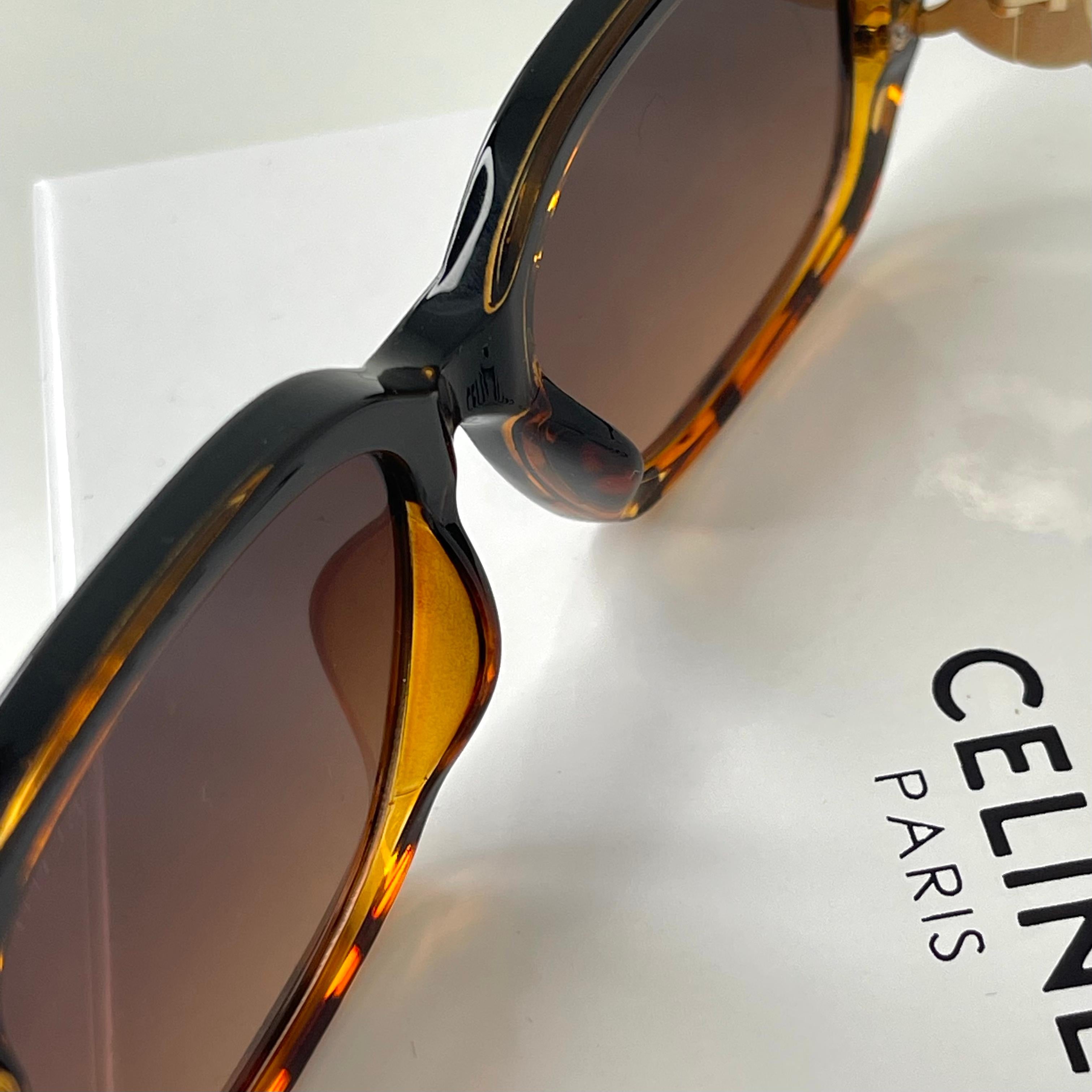 Lunettes Céline Luxe Marron