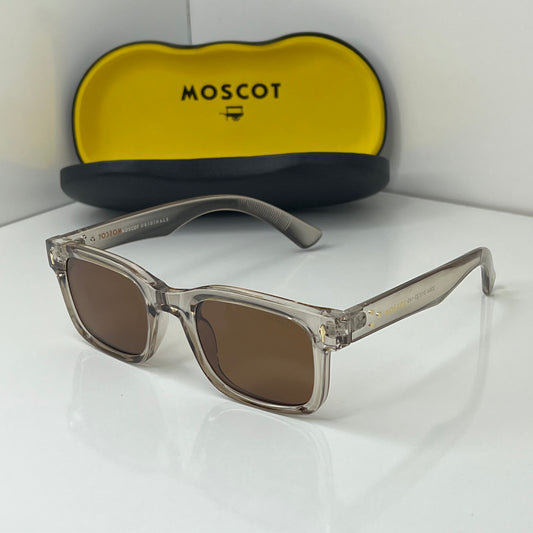 Lunettes Moscot Gris Marron