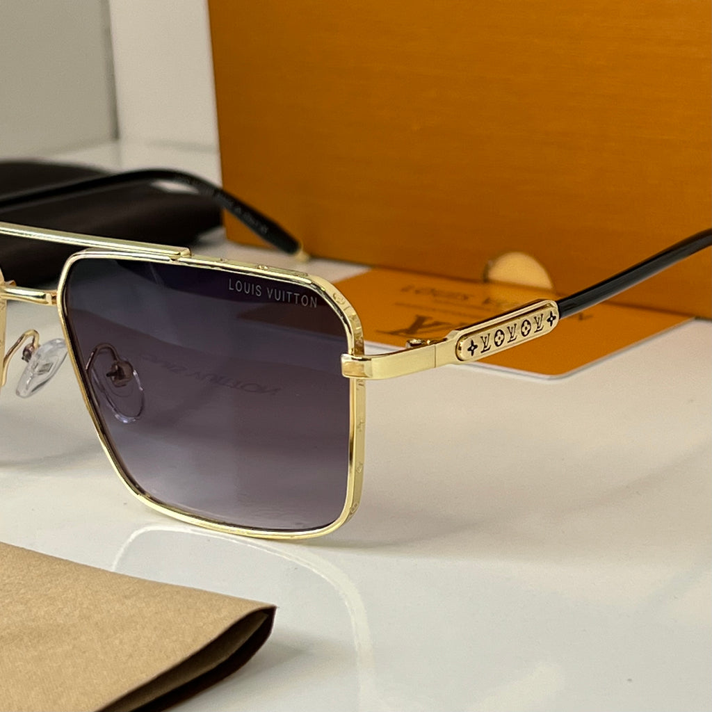 Lunettes LV Titanium Ombra Gold