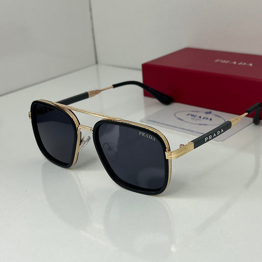 Lunettes Prada Noir Gold