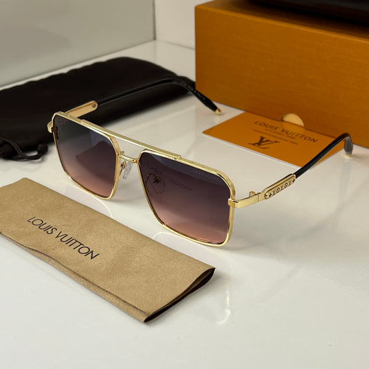 Lunettes LV Titanium Marron