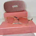 Lunettes Mui Mui Pink